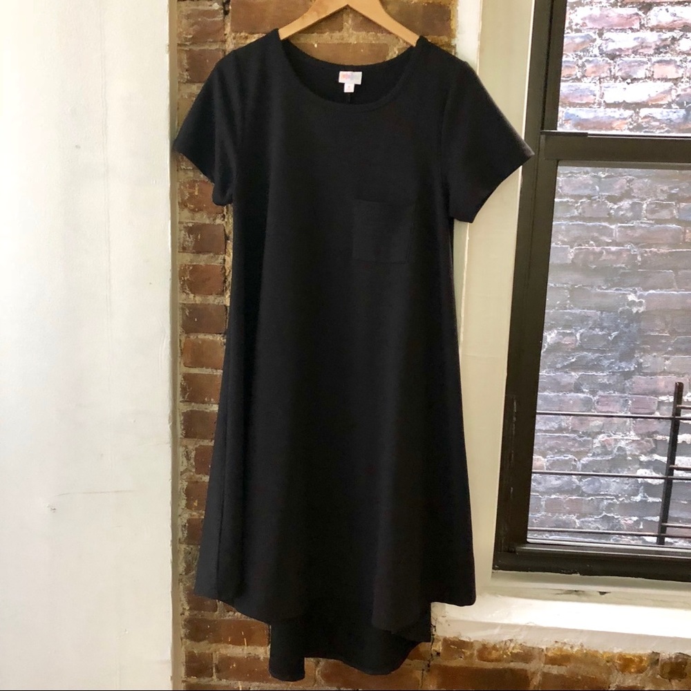 LuLaRoe Solid Black Carly